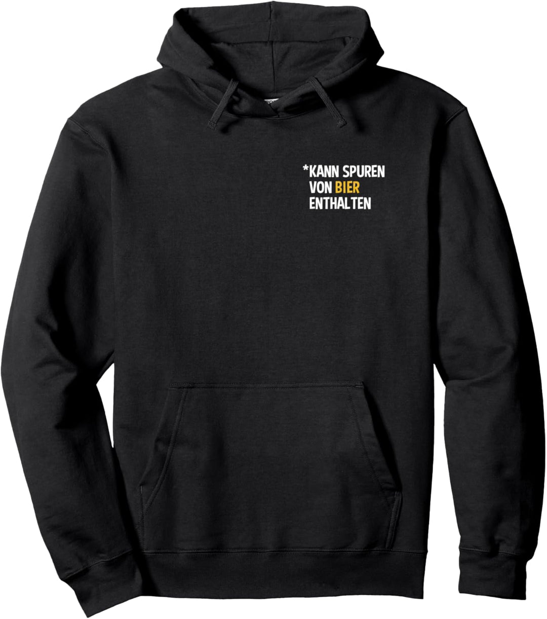 Kann Spuren Von Bier Enthalten Pullover Hoodie
