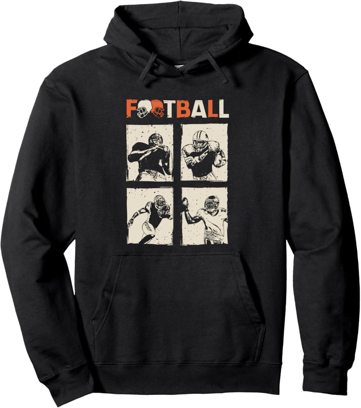 American Football Pullover Hoodie