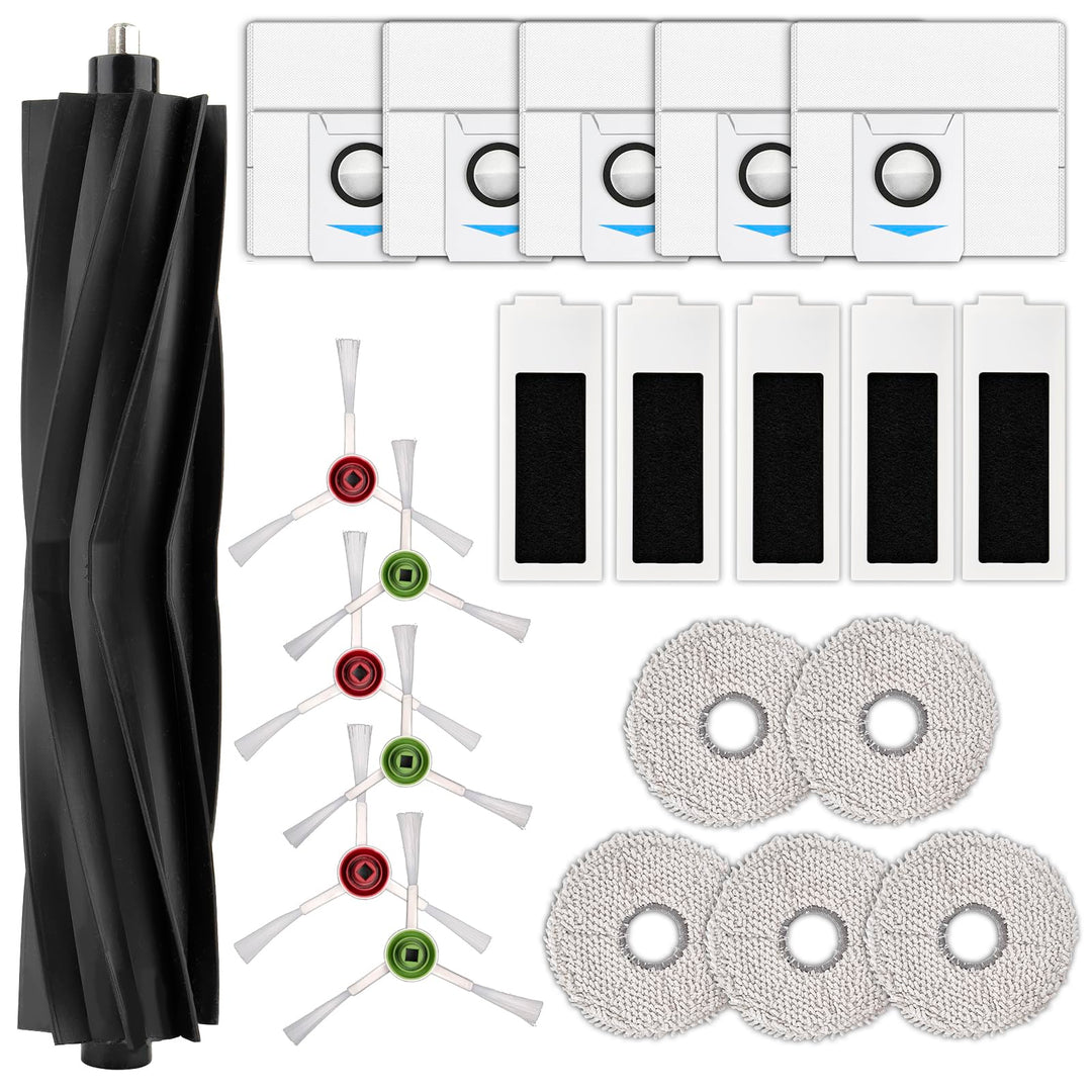 (22 Stück) T20 Omni-Ersatzteilset für Den ECOVACS DEEBOT T20 Omni/ T20e Omni/ T20 Max/ T20 Pro Saugr