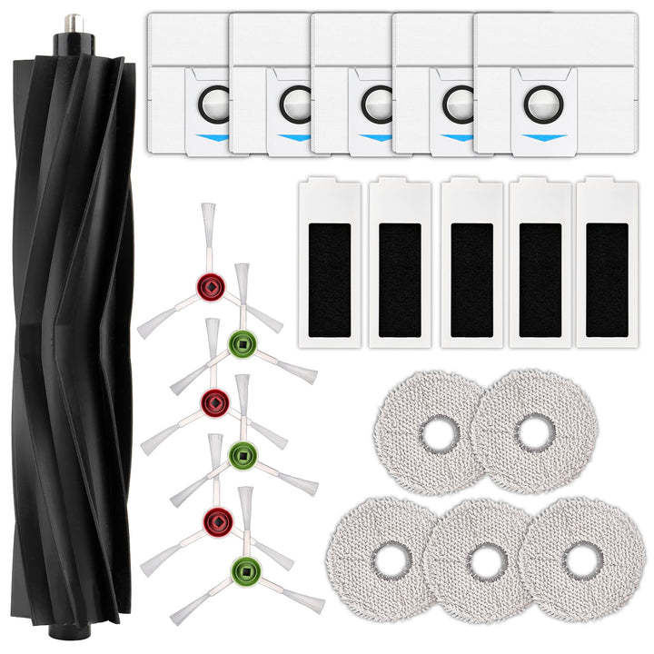 (22 Stück) T20 Omni-Ersatzteilset für Den ECOVACS DEEBOT T20 Omni/ T20e Omni/ T20 Max/ T20 Pro Saugr