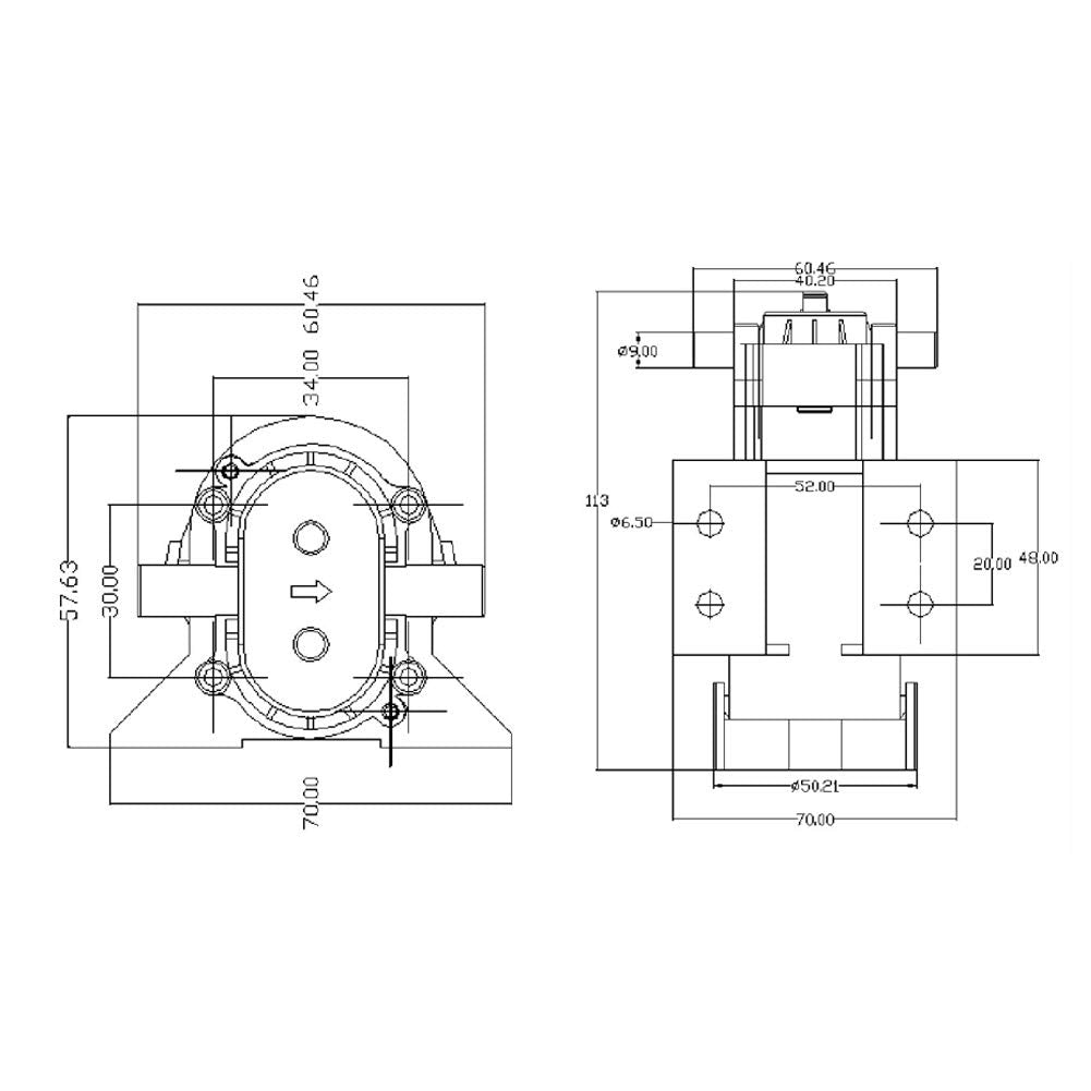 24-V-Zahnradpumpe, Öl-Zahnradpumpe, Hydraulische Zahnradpumpe, Elektrische Zahnradpumpe, Selbstansau