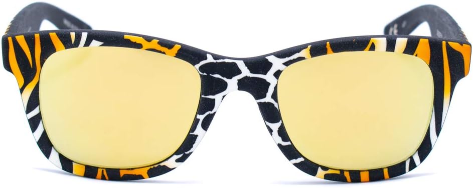Italia Independent Unisex-Erwachsene 0090-ZEF-001 Sonnenbrille, Orange (Naranja), 50.0