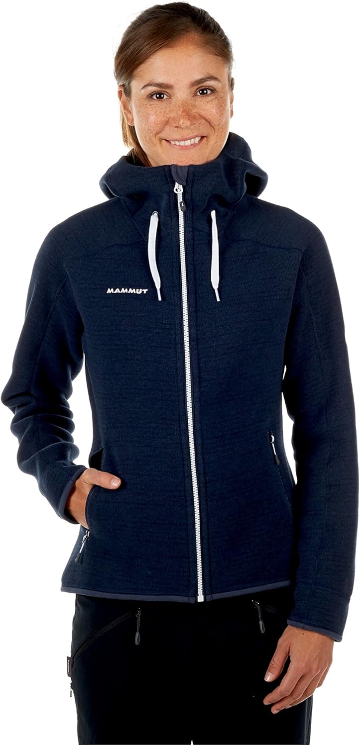Mammut Damen Trovat Hooded 3in1 Hardselljacke mit Kapuze XXS marine melange, XXS marine melange