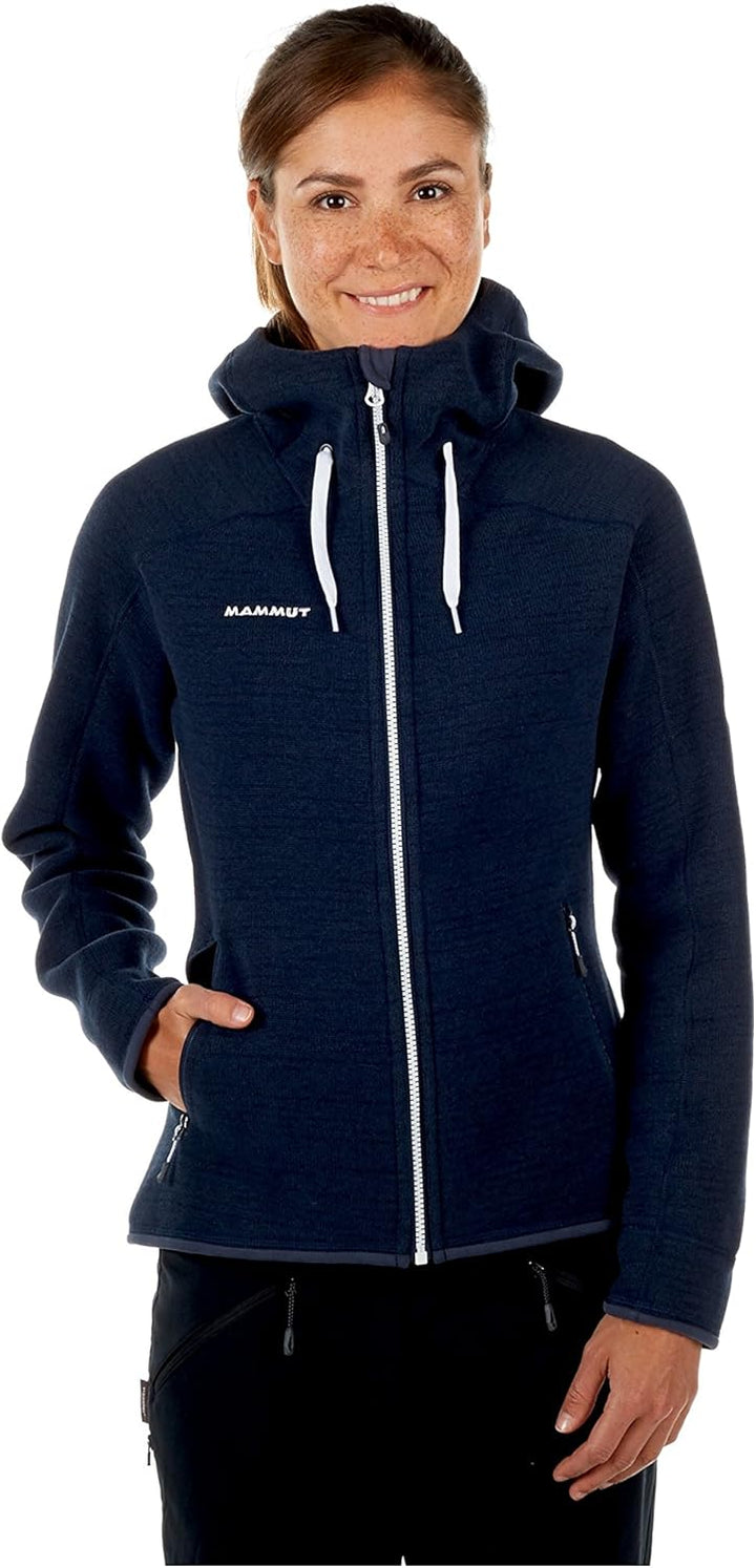 Mammut Damen Trovat Hooded 3in1 Hardselljacke mit Kapuze XXS marine melange, XXS marine melange