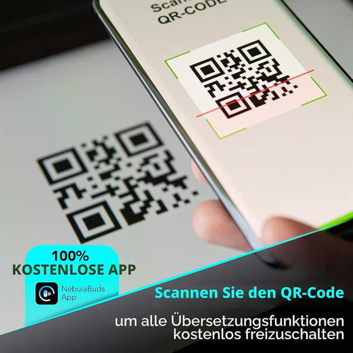 cellularline kabellose In-Ear-Kopfhörer NEBIT mit Sprachassistent, Echtzeitübersetzung in über 100 S