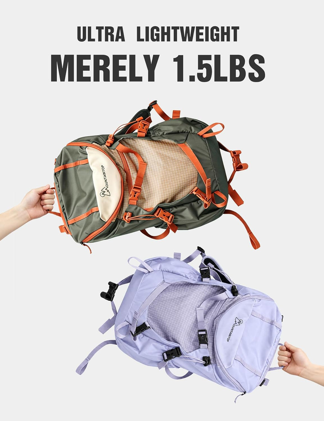 Mountaintop 20L Wanderrucksack Herren Damen Trekkingrucksack Reiserucksack Outdoor Rucksack Trekking