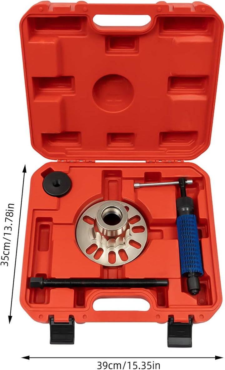 PansyWind Hydraulik Radnabenabzieher 10T Profi-Set mit Transportkoffer | Antriebswellen Werkzeug für