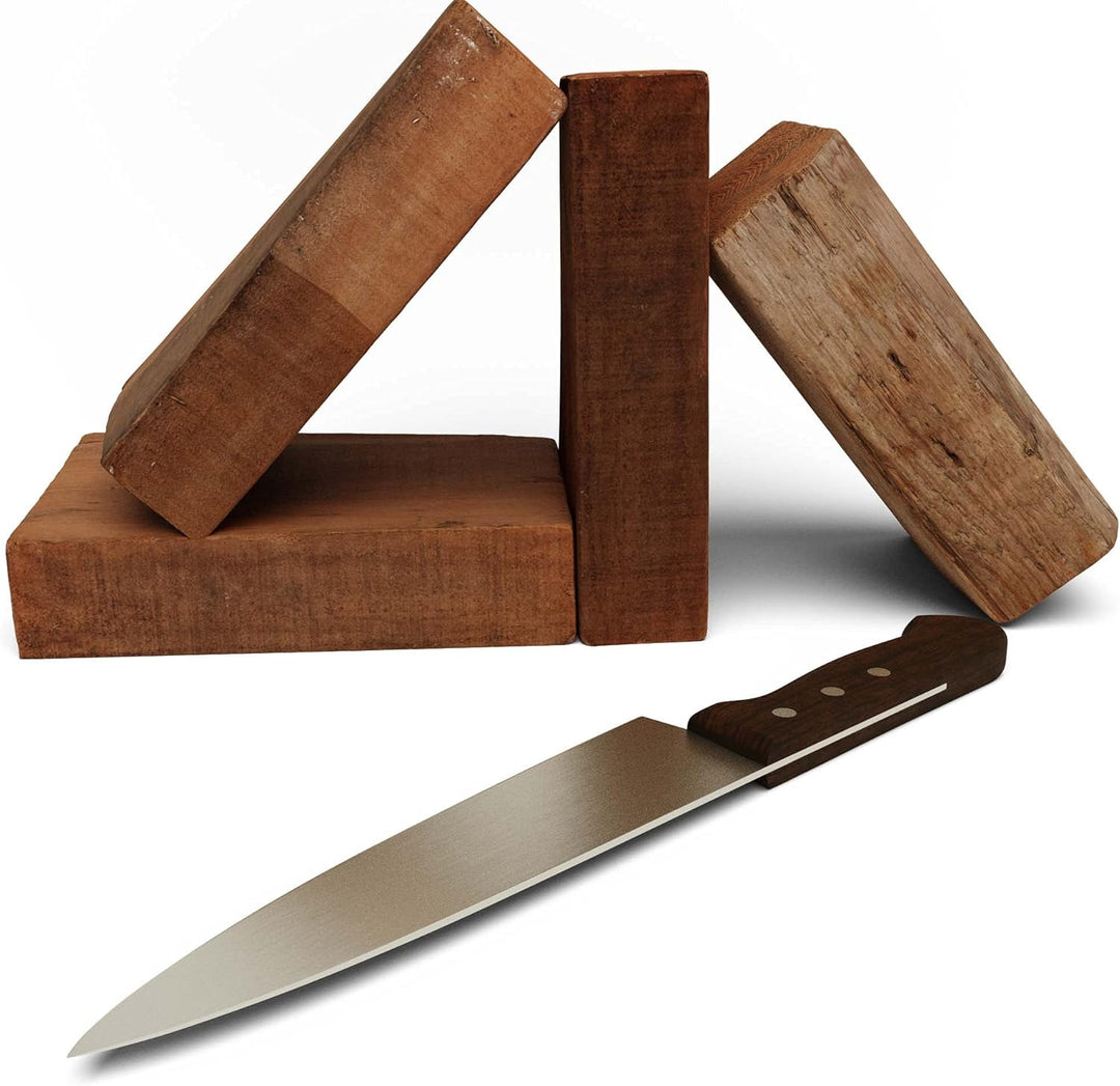 GIESSER seit 1776 - Made in Germany - Kochmesser mit Holzgriff rutschfest Kotibe, 20 cm, rostfrei, s