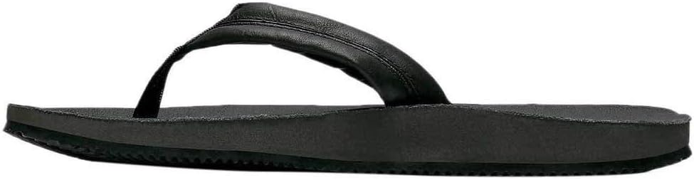 Hurley Nike Lunarlon Lunar Leather Flip Flop Sandal Herren Flipflop 38.5 EU Schwarz Schwarz Anthrazi