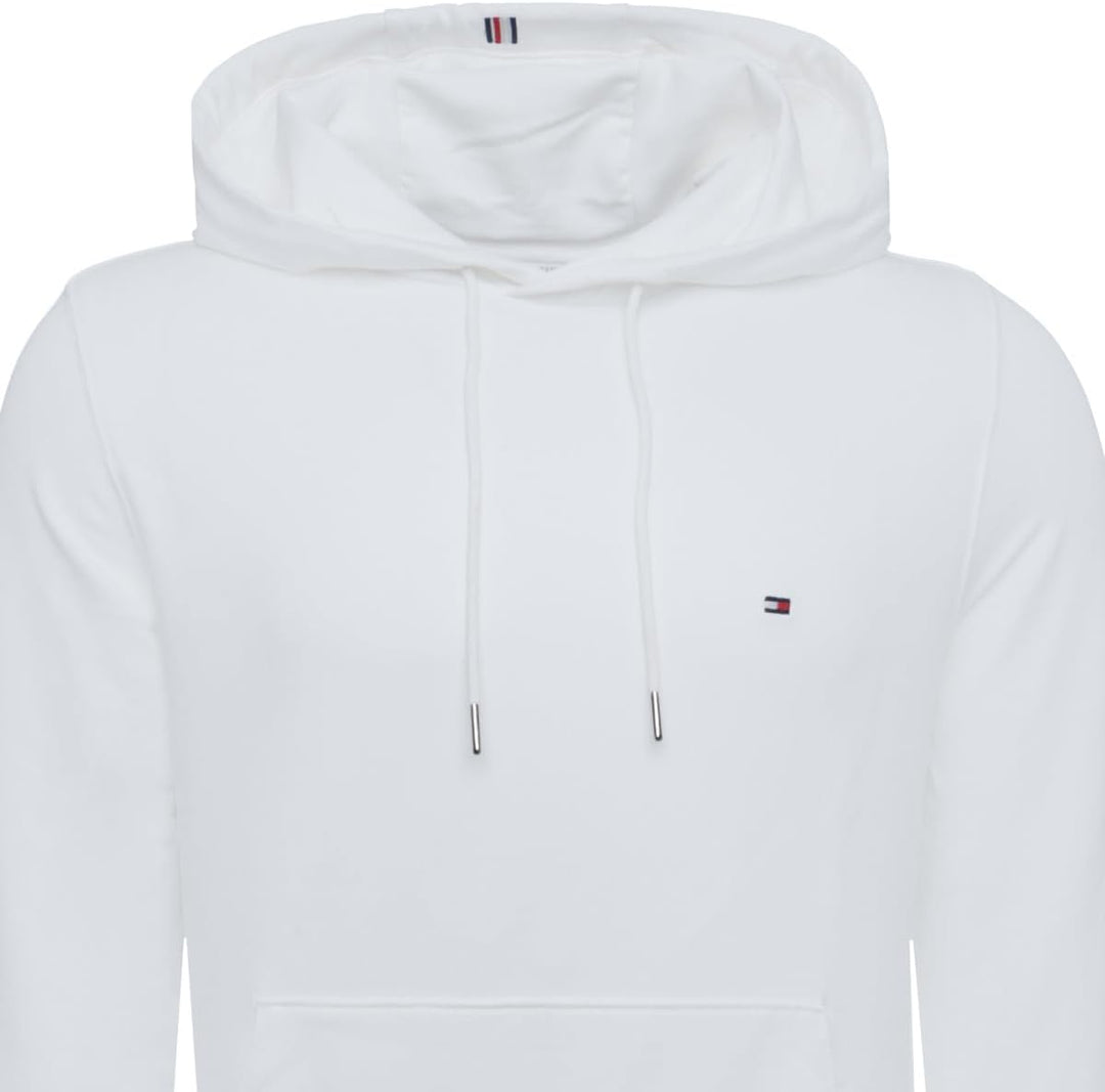 Tommy Hilfiger Herren Hoodie 1985 mit Kapuze 3XL Weiss (White), 3XL Weiß (White)