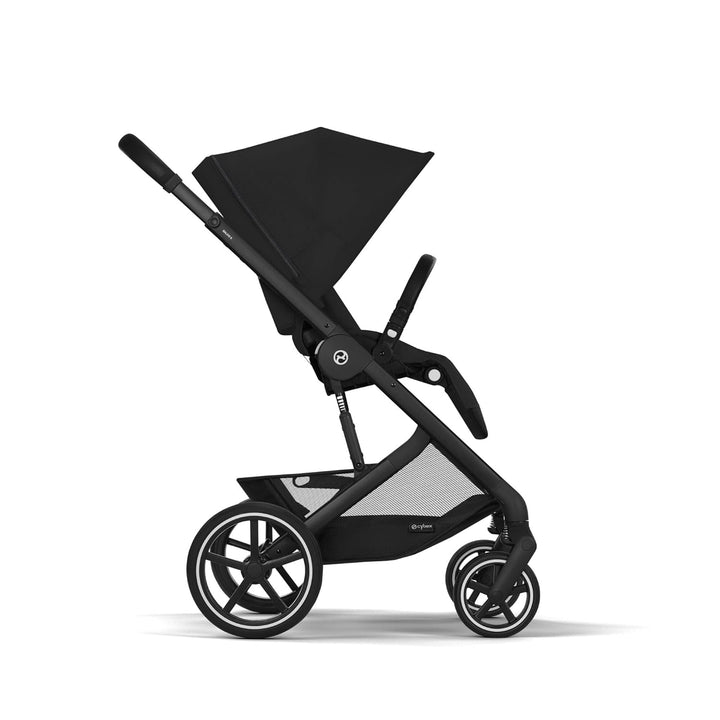 CYBEX Gold Kinderwagen Balios S Lux, Ergonomische Liegeposition, Einhand-Gurtsystem, Ab Geburt bis 2