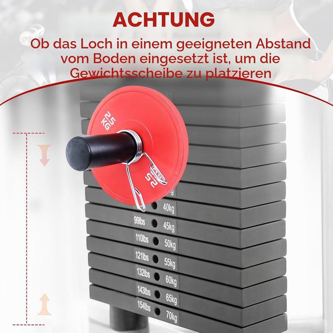 Weight Stack Pin Ersatz Gewicht Pin Gewichtsstapelstift Gewicht Kabel Stapel Extender Pin Für Die Kr