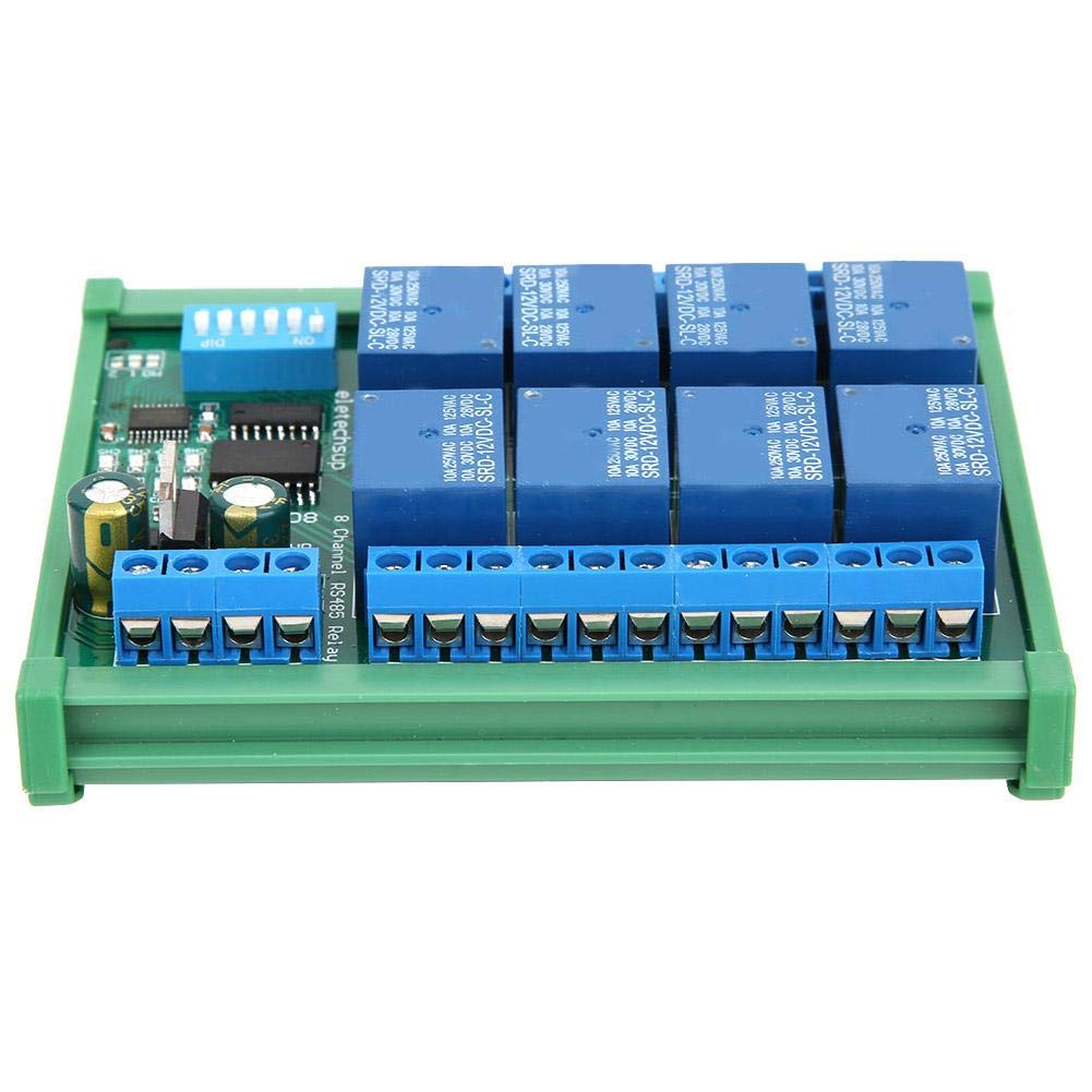Relais-Modus, Fernbedienung, Modbus-Anfrage für 8-Kanal Modbus RTU Protokoll (R4D8A08-R mit DIN Rail
