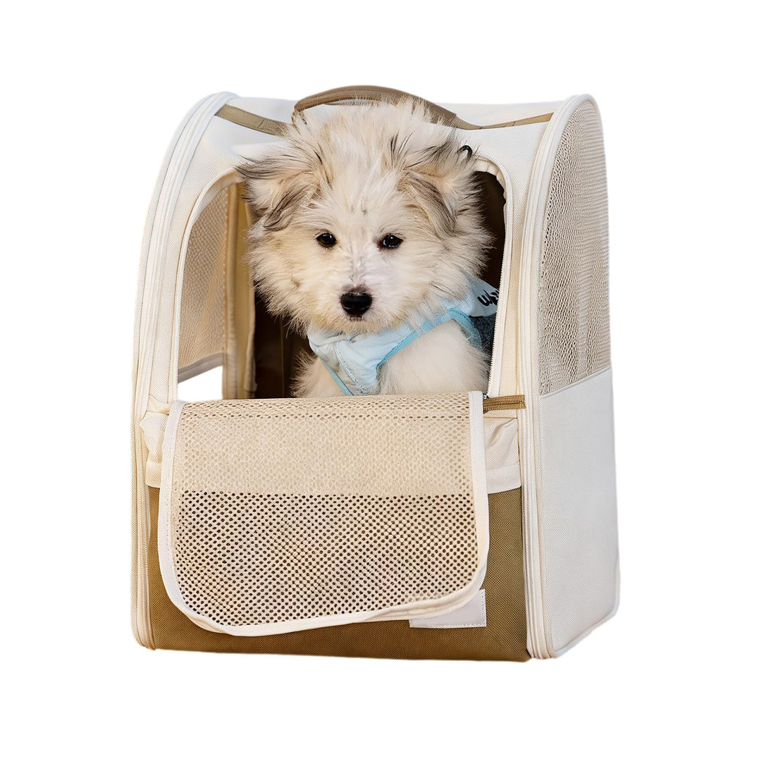 Hunde Rucksack & Katzen Rucksack, 600D Oxforsd Haustier Transporttasche, Atmungsaktive Hundetragetas
