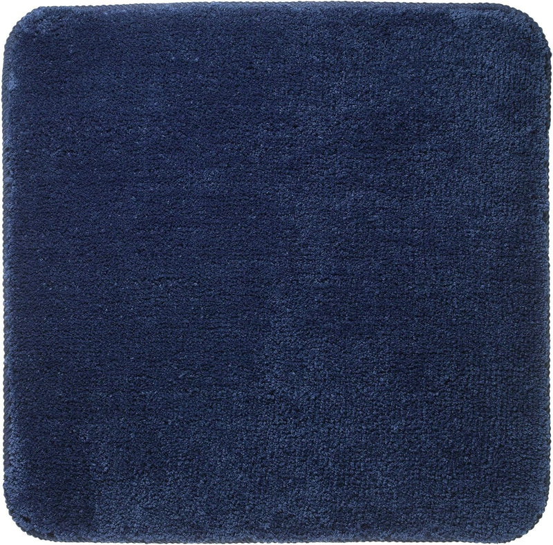 Sealskin Badteppich Angora, blau, 60 x 60 cm 60x60 cm Blau, 60x60 cm Blau