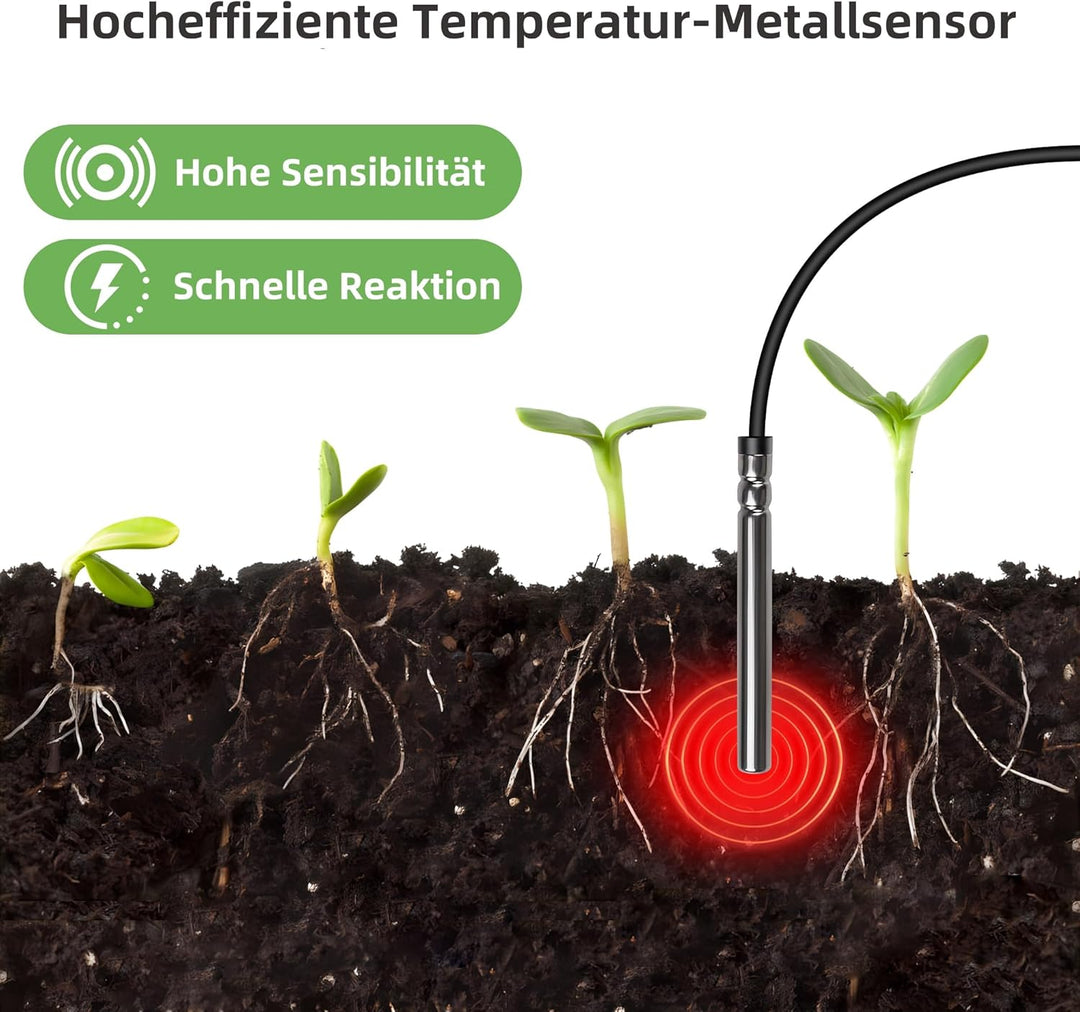 Hyindoor Heizmatte mit Thermostat wasserdichte Sämling Wärmematte Heizmatte Pflanzen Heizkissen für