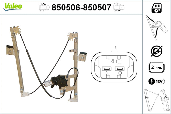 VALEO Fensterheber 850506