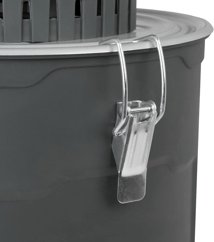 EBERTH Elektrische Getreidemühle mit 60L Eimer, 1300 Watt Elektromotor, 13L Einfülltrichter, 400 kg/