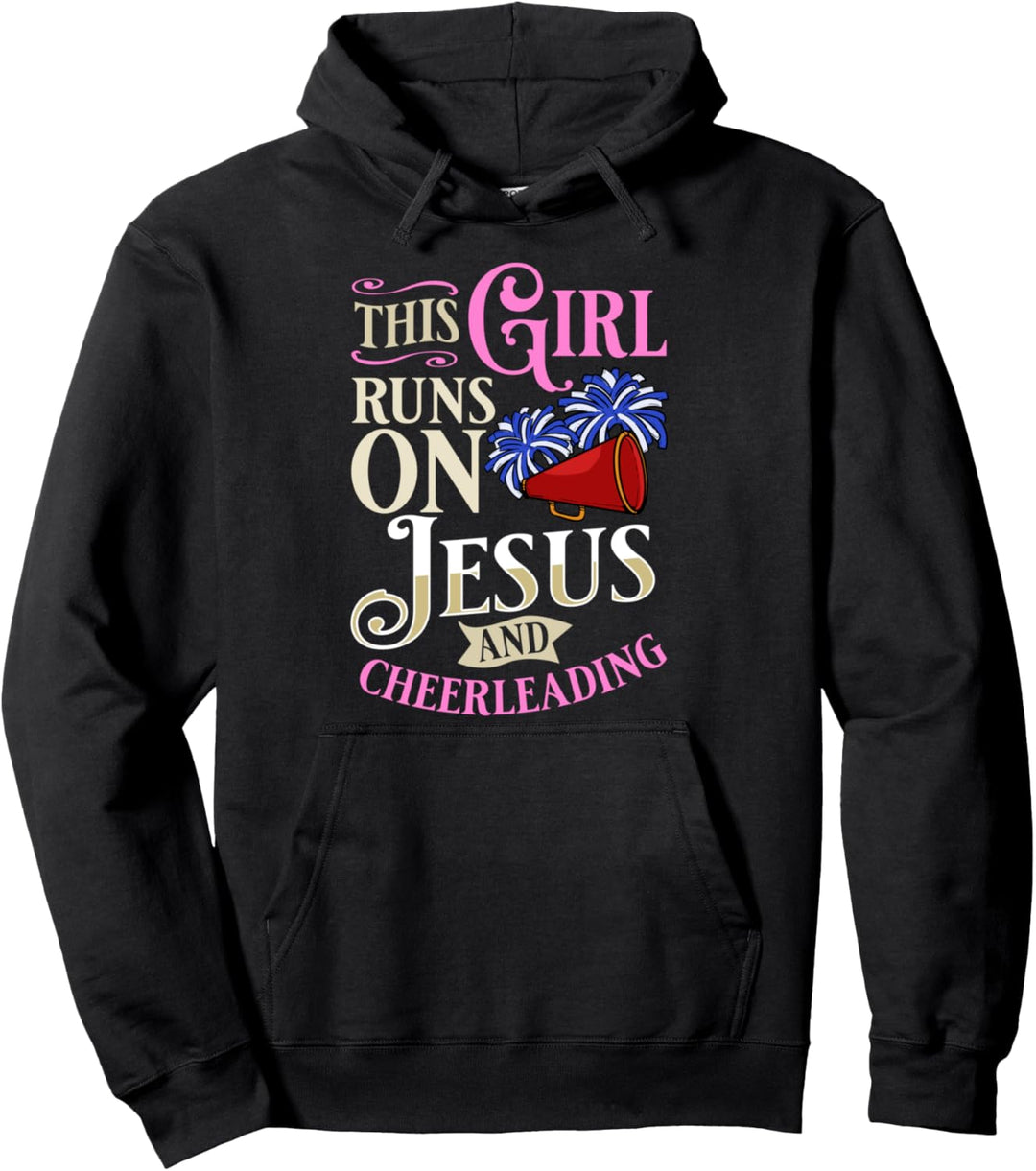 Cheerleading Cheerleader Girl Cheer Pullover Hoodie