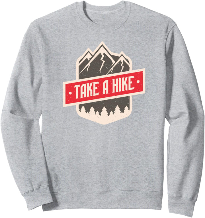 Camping Wandern Lustig Sommer Wandern Bergsteigen Sweatshirt