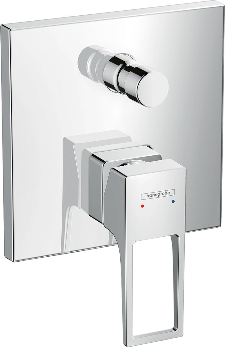 hansgrohe Metropol Wannenarmatur, Unterputz, Chrom Chrom Wanne ohne integrierte Sicherungskombinatio