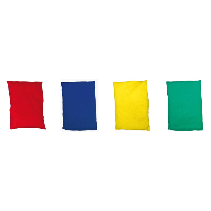 EDUPLAY Bohnensäckchen, Farbe:bunt (4 Farben), Grösse:20x15cm (4 Farben Set) 20x15cm (4 Farben Set)