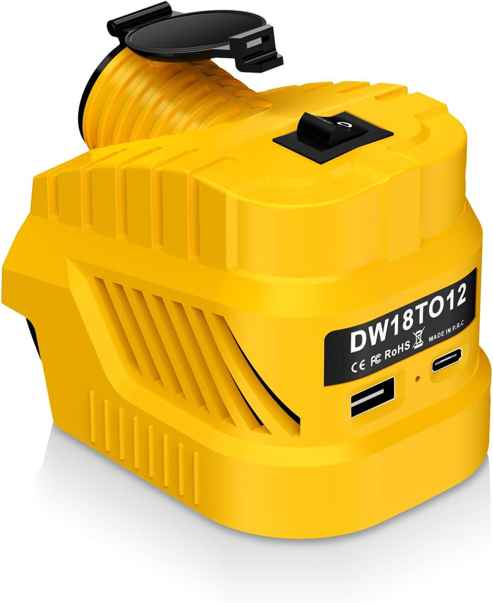 Step Down Konverter für Dewalt 20V auf12V Abwärtswandler Power Wheel Batterie Adapter für Autostaubs