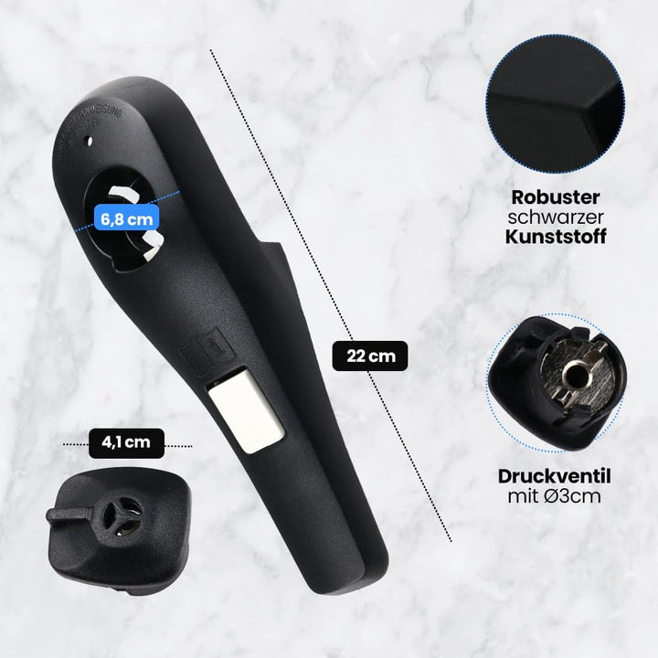 Anakel Home Ersatzpaket für Schnellkochtopf Décor Olimpic, Griff oben und Druckregelventil, Ersatz f