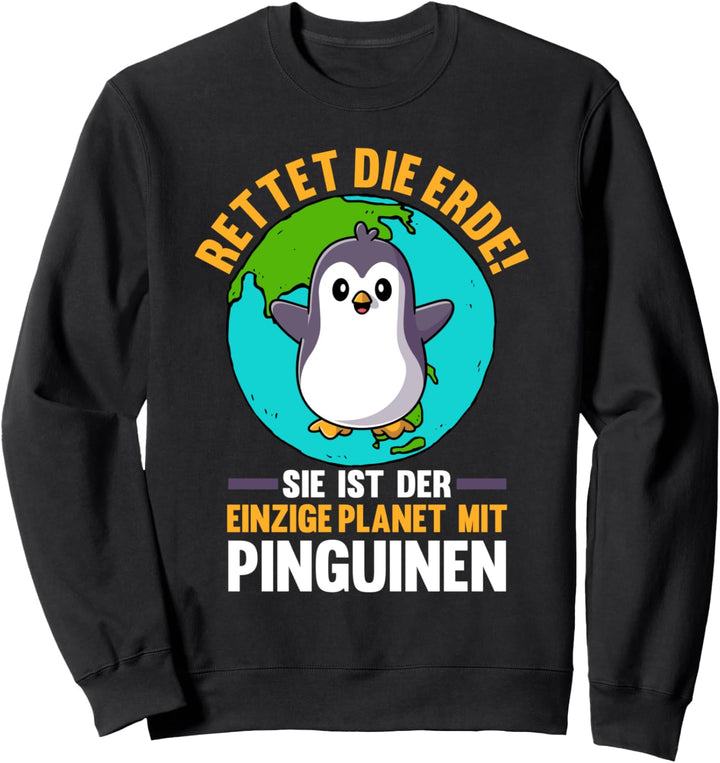 Umweltschutz Pinguine Pinguin Sweatshirt