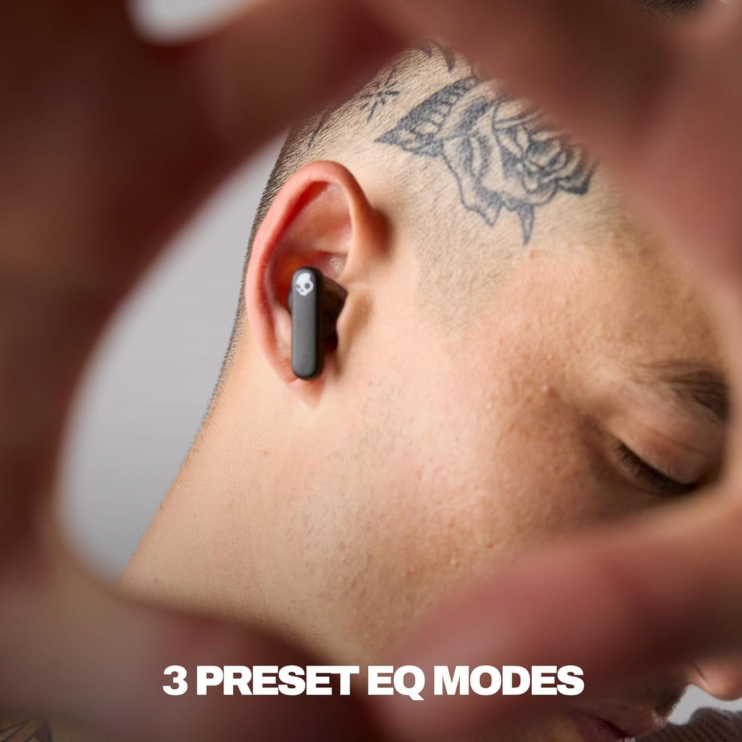 Skullcandy Smokin’ Buds Wireless Earbuds, Bluetooth-Kopfhörer, schallisolierende Passform, bis zu 20