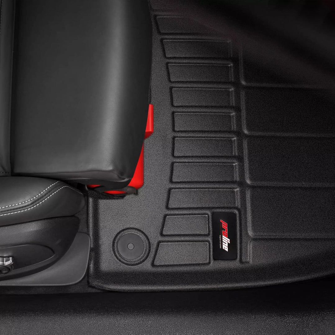 MOTOS Satz Gummifussmatten und Kofferraummatten passend für Volkswagen T-Cross ab 2018 Verbessern Si