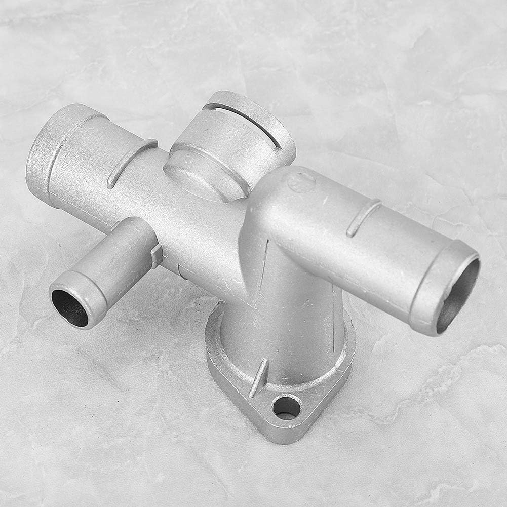 Kühlmittelflansch Kit, 4 Teile/satz Aluminium Motor Kühlmittelschlauch Flansch Kit Fit Für Mk4 1,8 T