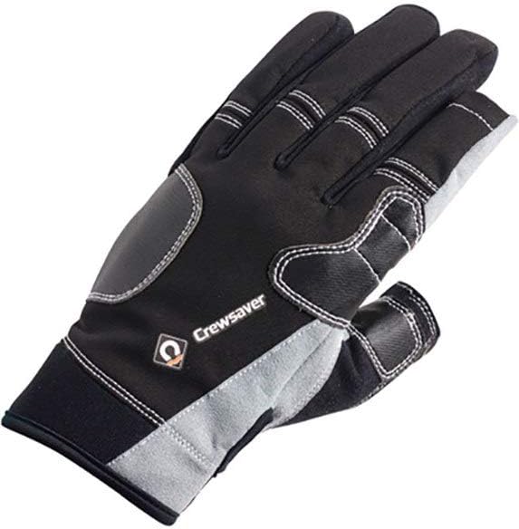 Crewsaver DREI Finger Handschuhe - Schwarz XL, XL