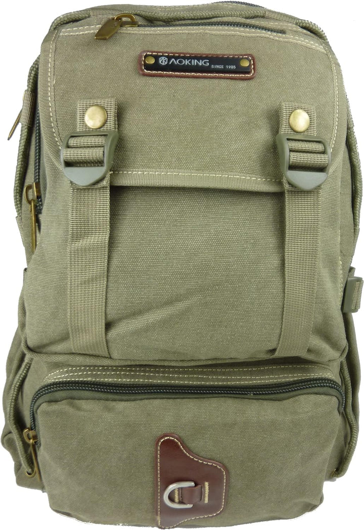AOKING T9044 XXL Trekkingrucksack 33l Outdoor Rucksack 29x44x26 (grün Khaki)