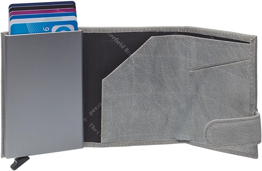 The Chesterfield Brand Mannheim - Kreditkartenetui 6cc 10 cm RFID Light Grey, Light Grey