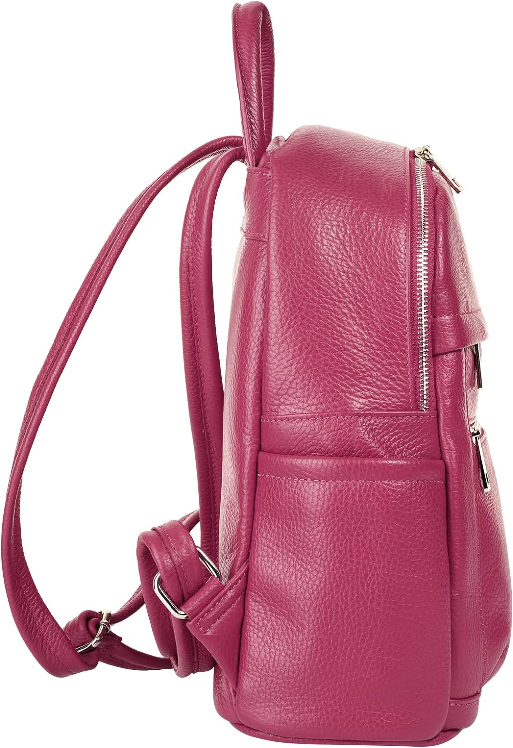 Samantha Look Rucksack Echt Leder pink Damen - 021678