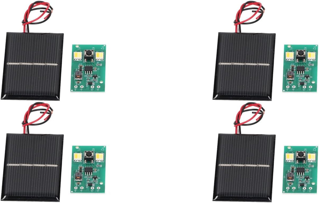 4 Set Solar Light Control Panel Kit LED Licht Controller Board Solar Rasen Licht Control Board für S