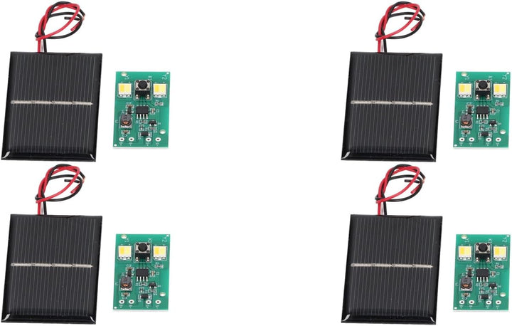 4 Set Solar Light Control Panel Kit LED Licht Controller Board Solar Rasen Licht Control Board für S