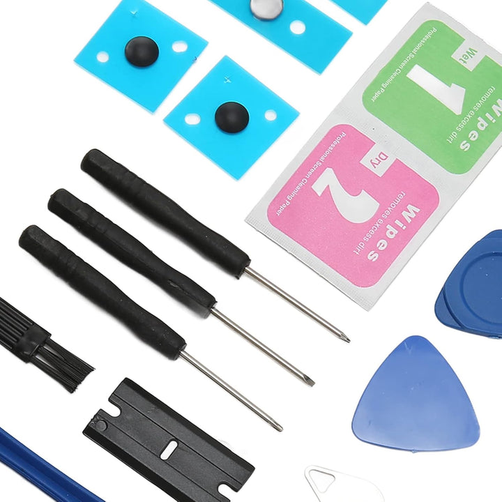 Laptop-Unterseite, Gummifüsse, rutschfeste, Runde Punkt-Laptop-Fusspolster, Ersatz für 3 4 5 (Schwar