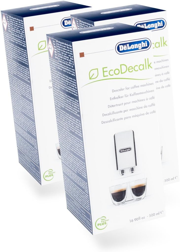 3 x DeLonghi EcoDecalk 500ml DLSC500 1.5 l (1er Pack), 1.5 l (1er Pack)