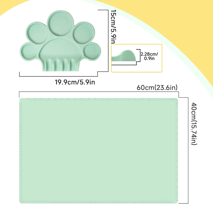 Silicone Malunterlage Für Kinder,Mit Verstellbarer Palettenunterlage | 60 x 40 cm Faltbare Kinder Ma