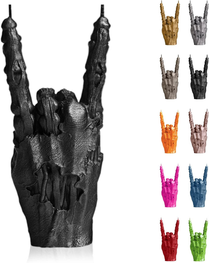 Candellana Zombie Deko Kerze - Zombie Hand Deko - Halloween Deko Hand - Gothic Deko - Grunge Deko Ke