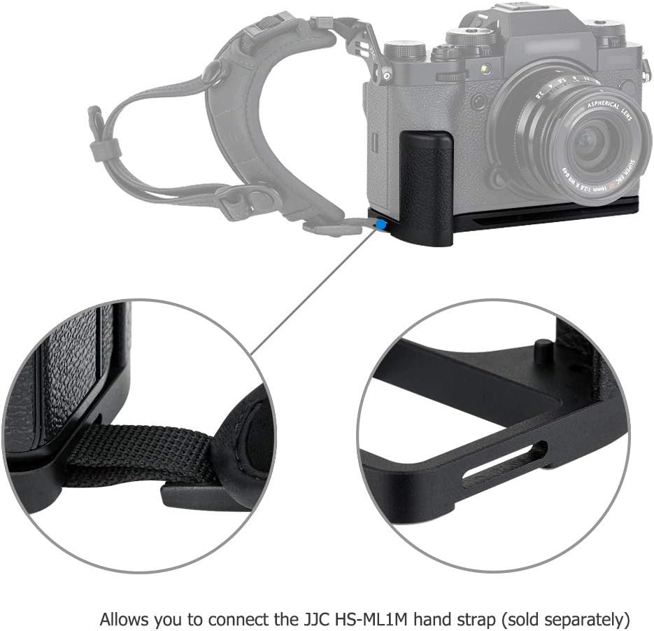 Handgriff Kameragriff Metall L-Platte Schnellwechselhalterung für Fujifilm Fuji X-T4