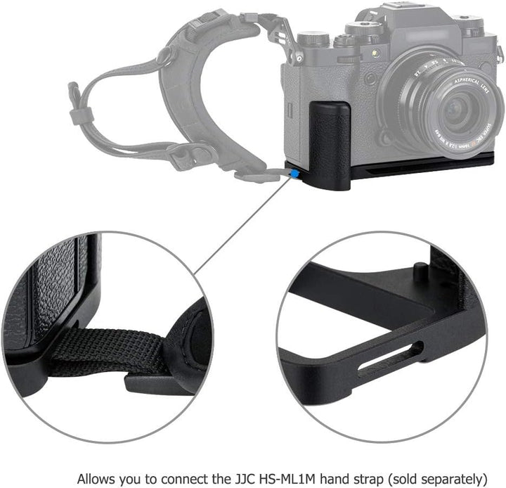 Handgriff Kameragriff Metall L-Platte Schnellwechselhalterung für Fujifilm Fuji X-T4