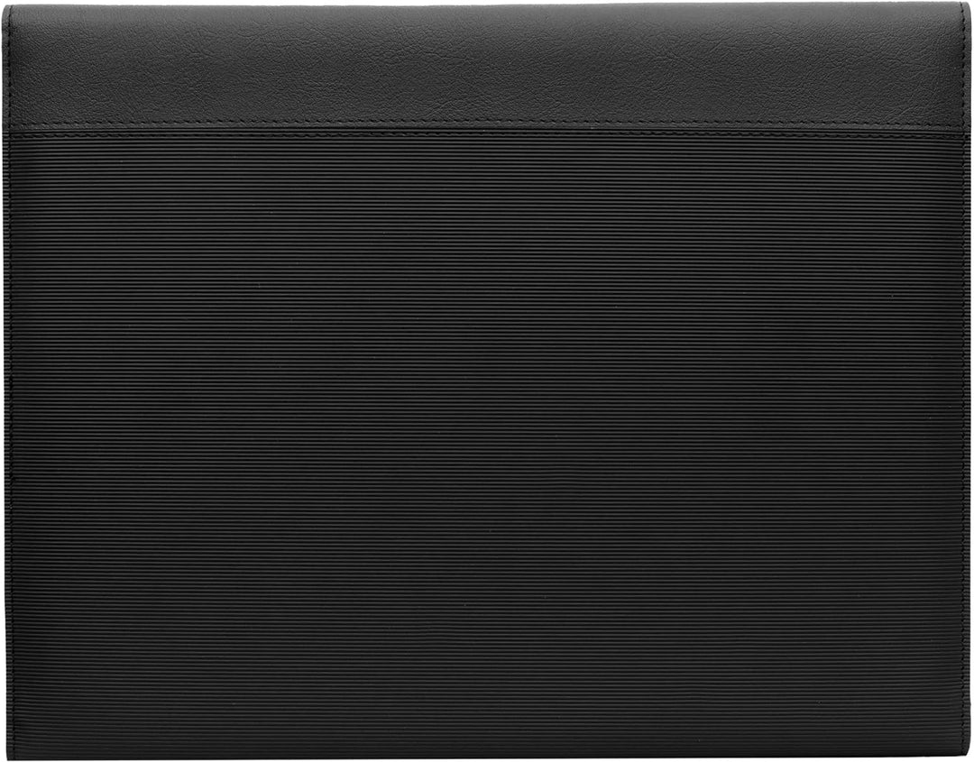 Hugo Boss Schreib-Set Tintenroller Gear Pinstripe und A4 Schreibmappe Pinstripe in der Geschenkbox,
