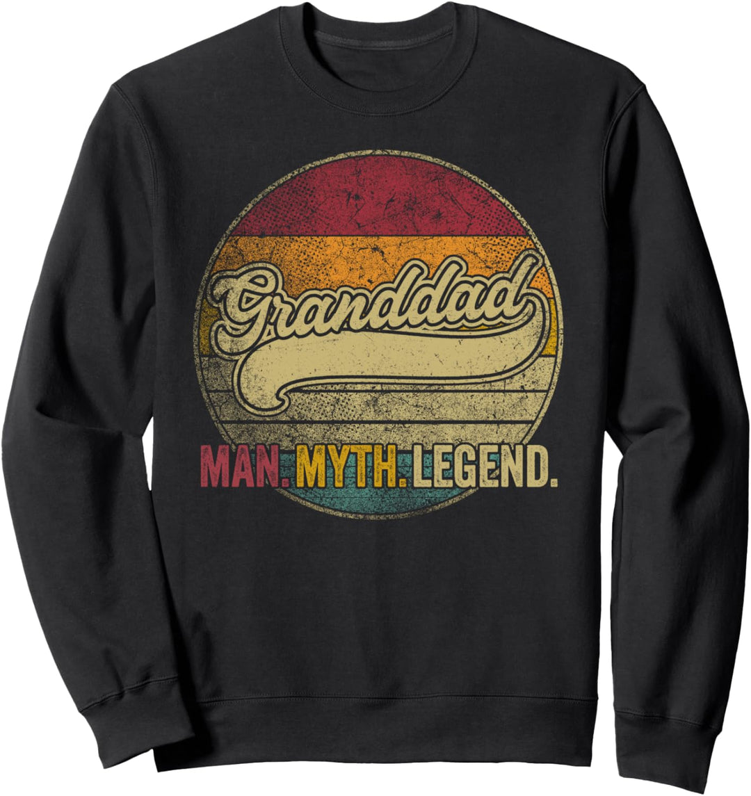Granddad Shirt Grandpa Dad Birthday Father's Day Funny Humor Sweatshirt