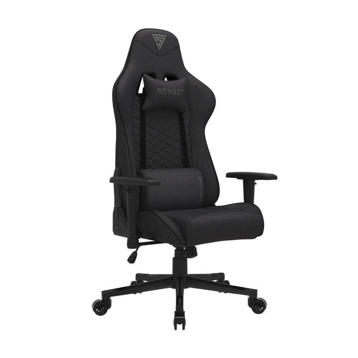 SENSE7 Gaming Stuhl Spellcaster, ergonomischer Gaming Sessel mit verstellbaren Lendenkissen Einstell
