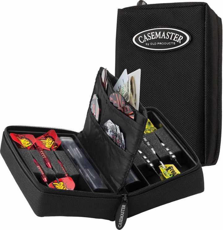 Casemaster Elite Jr. 6 Dart Nylon Aufbewahrungs-/Reisetasche, Schwarz