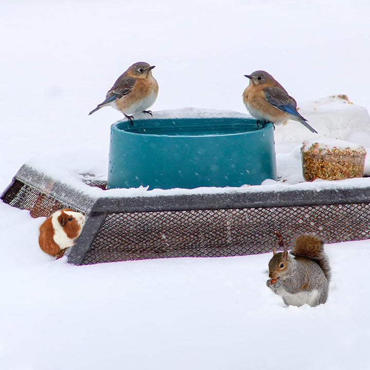 Beheizter Wassernapf für Hunde Hühnertränke Frostsicher Wassernapf Beheizt für Haustiere, Geflügel,