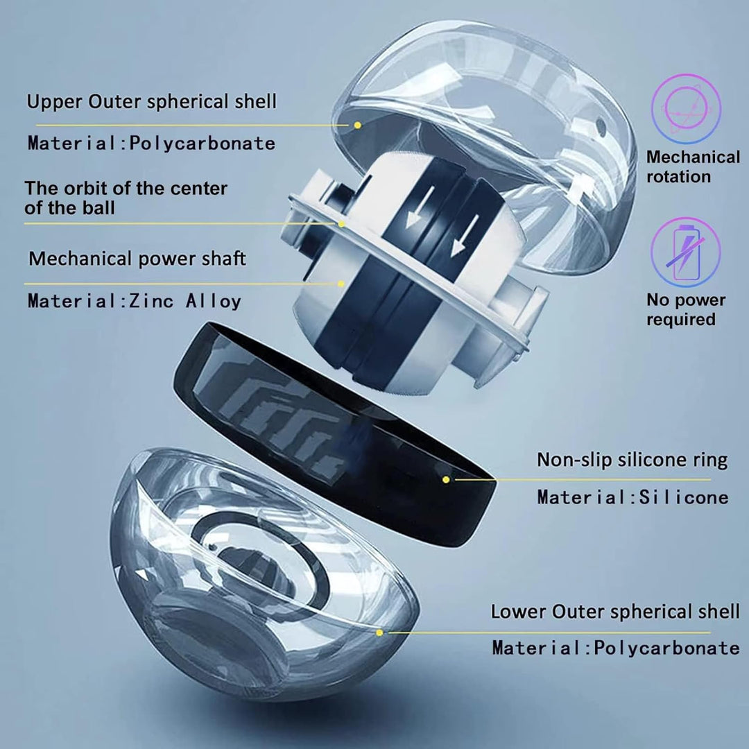 Handgelenktrainer-Ball, Auto-Start, Handgelenkstärker, Gyroskopischer Unterarm-Trainer, Gyro-Ball zu